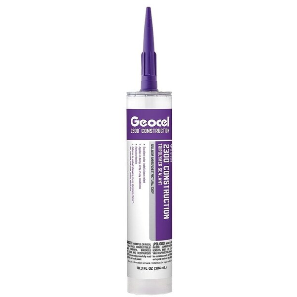 Geocel 2300 Series Construction Tripolymer Sealant, Brown, 10.3 fl-oz Cartridge, 1/EA - GC66904