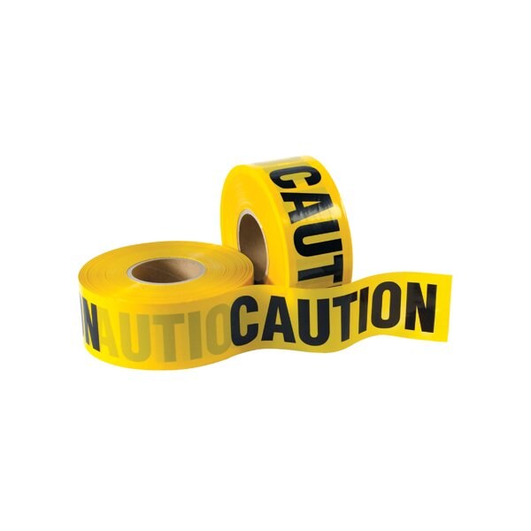Bsc Preferred 3'' x 1000' - Barricade Tape ''Caution'', 4PK - BUY00021649