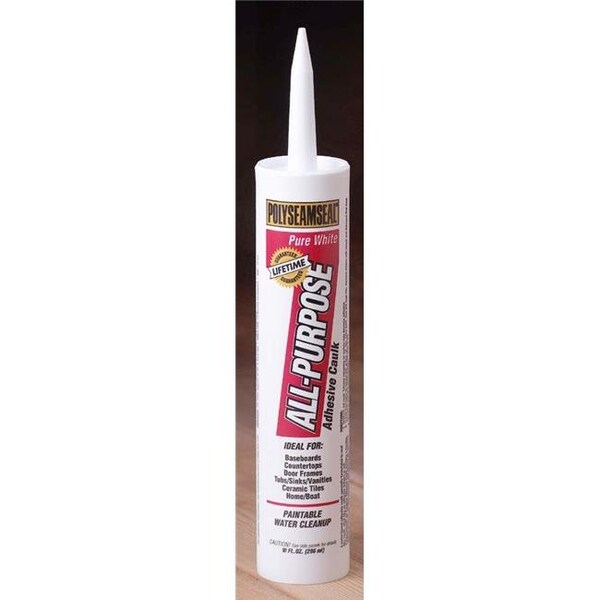 Osi Sealants Osi Sealants 10 Oz White Acrylic Caulk With Silicone  1507600 - 79340687929