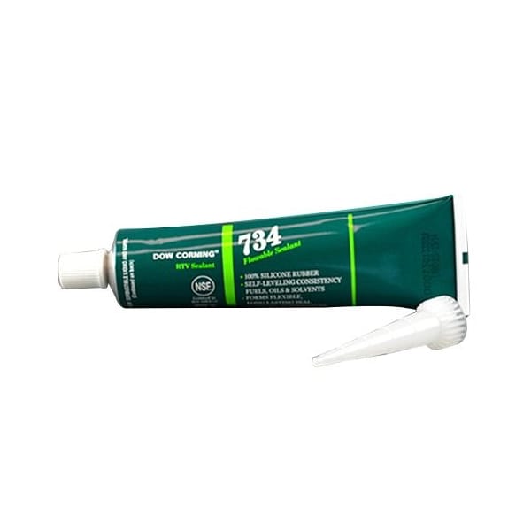 Dow Corning Flowable Sealant; Clear 90ML Tube - 734 CLEAR 90ML TUBE