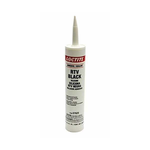Loctite RTV Silicone Black - Adhesive/Sealant 300mL Cartridge - 495315