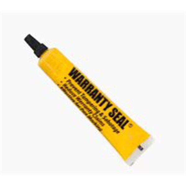 Plomeria 1.8 oz Poly Squeeze Warranty Seal, Yellow - PL3534823