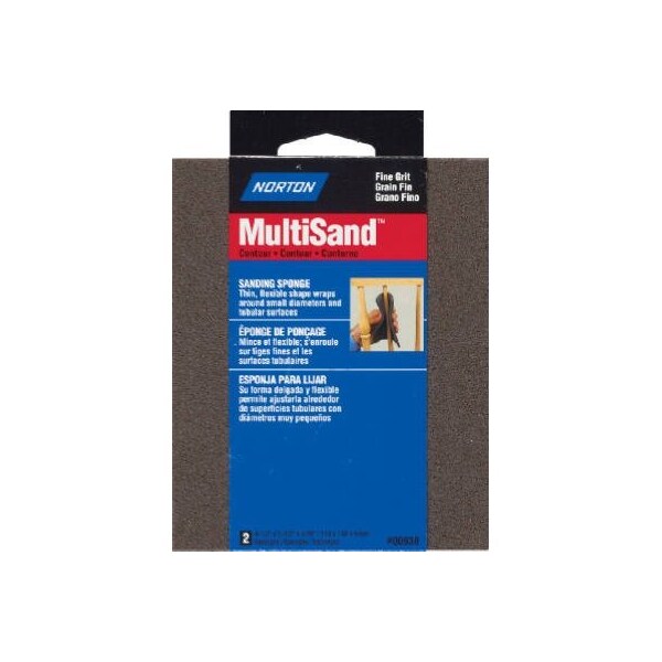 Norton Abrasives/St Gobain 2PK X FineG Sand Sponge - 7660700937