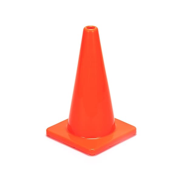 Home Plus Home Plus Orange Safety Cone 18 in. H X 10.6 in. W - HD0201