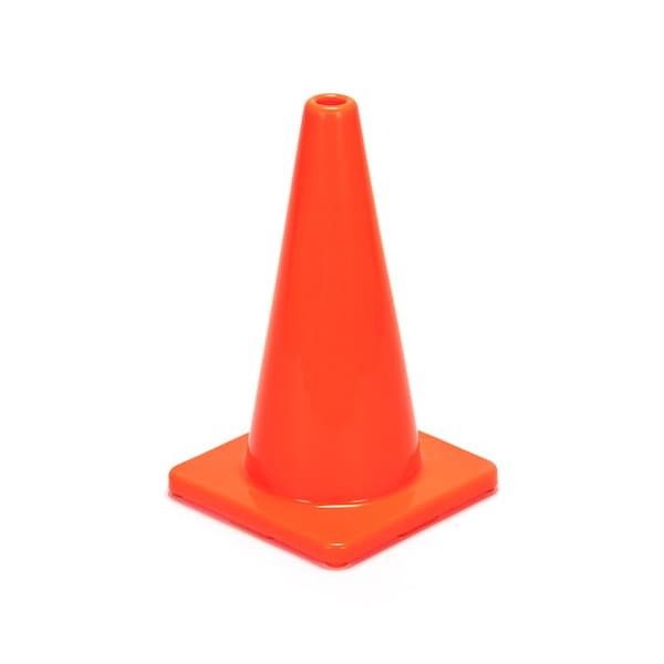 Home Plus Home Plus Orange Safety Cone 18 in. H X 10.6 in. W - HD0201