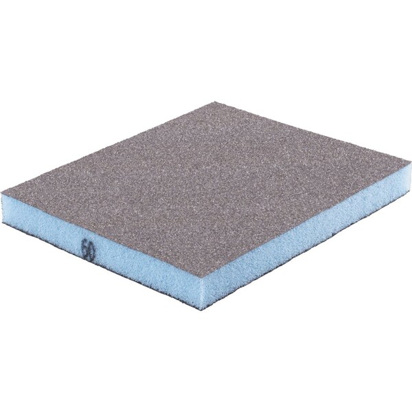 Pferd PFERD Sanding sponge with 4 abrasive sides, 2-3/4in x 4, 60 Grit, Aluminum oxide - 46400