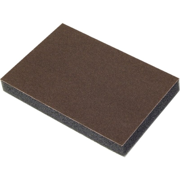 Norton Co 0 Sanding Sponge, 4 in L, 3 in W, 60 Grit, Coarse - 1110