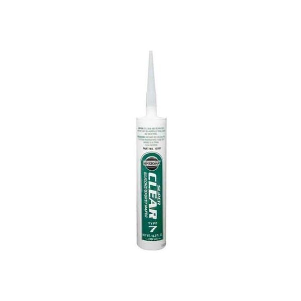 Itw VersaChem Super Clear Silicone, 12007, 10.3 Oz. Cartridge - 12007