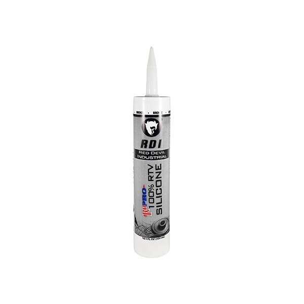 Red Devil 100% RTV Silicone Sealant, 10.1 fl oz Cartr BRONZE - 08164I