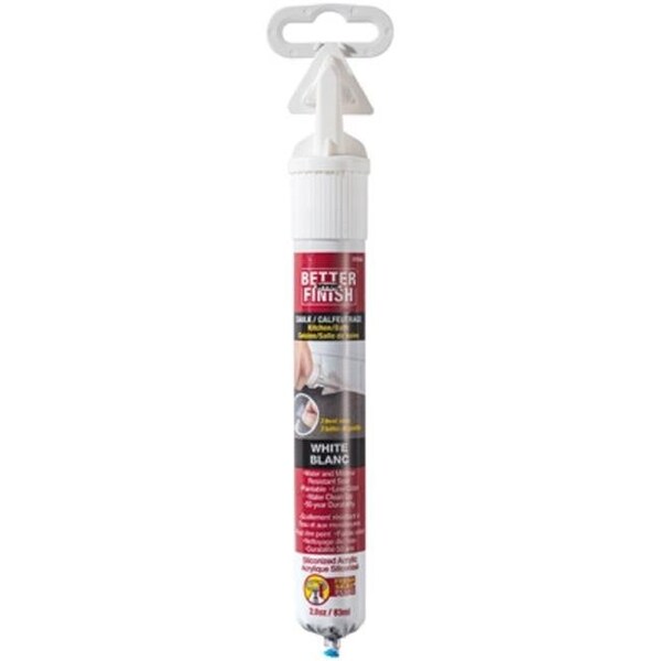 Hyde Hyde Tools 264452 2.8 oz Siliconized Acrylic Caulk for Kitchen & Bath; Clear - 264452
