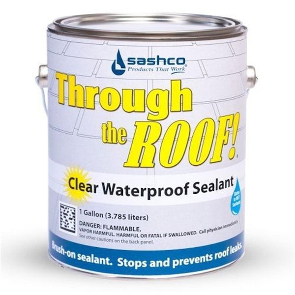 Hardware Express 14003 Through The Roof; Waterproof Sealant; Clear - 1 qt. - 31525140049