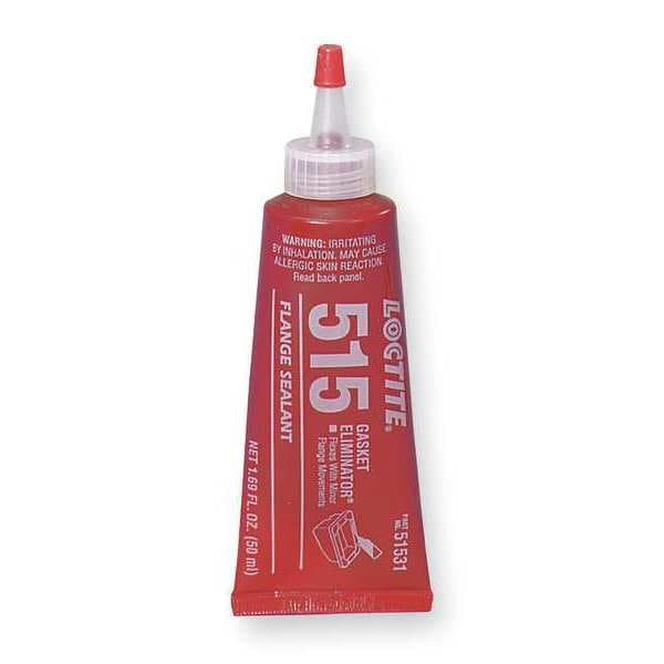 Loctite Anaerobic Gasket Maker, 515, 1.69 fl oz, Tube, Purple - 135479