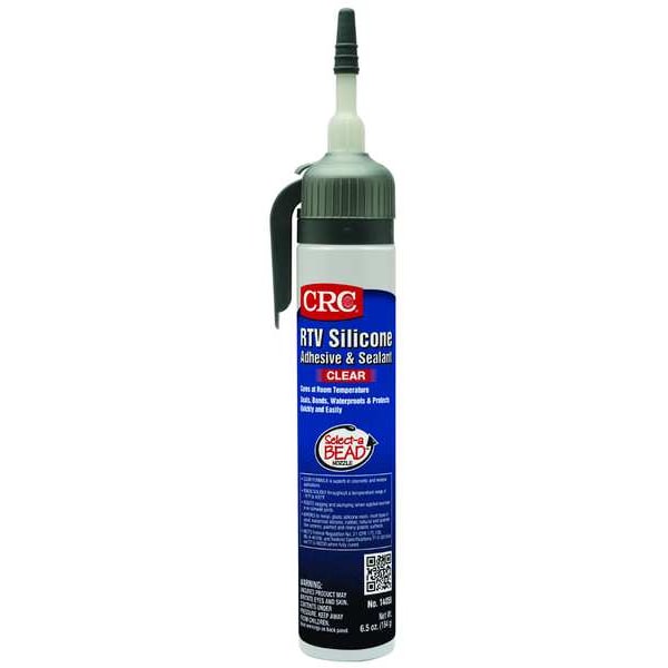 Crc Multipurpose Gasket Sealant, 6.5 oz, Clear, Temp Range -76 to 400 Degrees F - 14055