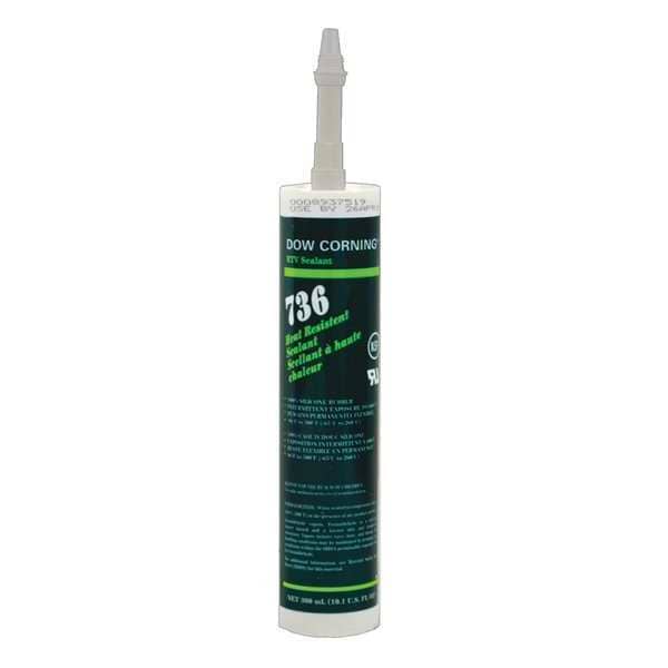 Dowsil Multipurpose Gasket Sealant, 300 mL, Red, Temp Range -85 To 500 Degrees F - 99179248