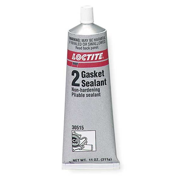 Loctite Slow Dry Flexible Cure Gasket Sealant, 7 oz, Black, Temp Range -65 to 400 Degrees F - 198819
