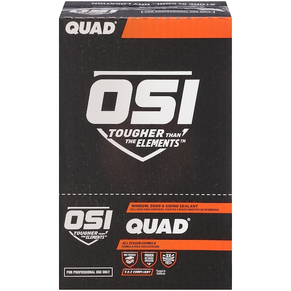 Osi OSI Quad White Elastomeric Polymers Door/Siding/ Window Sealant 10 oz - 1642878
