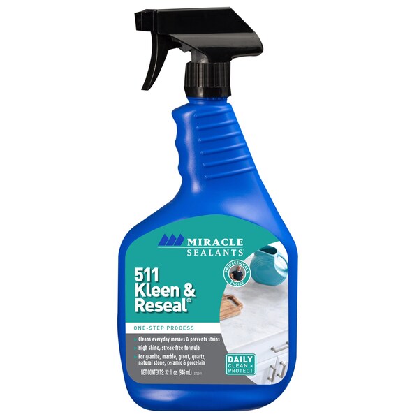 Miracle Sealants Sealant, 511 Kleen & Reseal, 32 Ounce - KLRE32OZ6