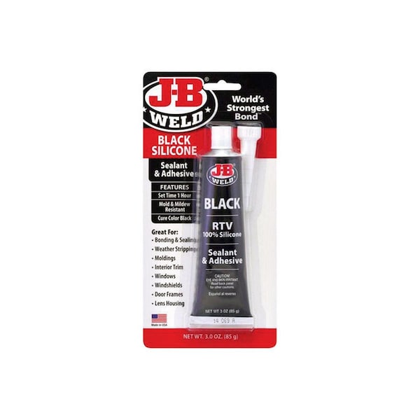 Pinpoint 32 oz Black RTV Silicone Sealant - PI3307171