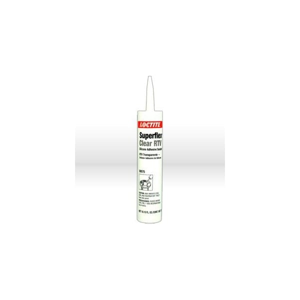 Loctite SuperflexR Clear RTV, Silicone Adhesive Sealant 300 ml Cartridge - LOC59575