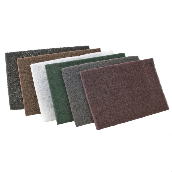 Cgw Abrasives Premium Hand Pad, 9 in L, 6 in W W/Dia - 36284