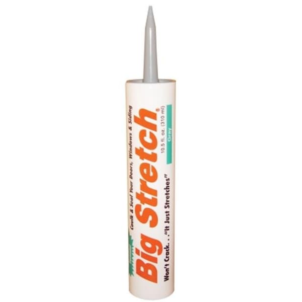 Sashco Sealants Sashco Sealants Gray Big Stretch Caulk & Seal  10010 10.5oz - 31525100104