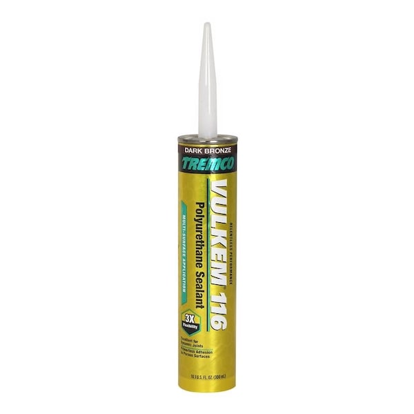Vulkem 116 Dark Bronze Polyurethane Window and Door Caulk Sealant 10.1 fl. oz. - 2674810333
