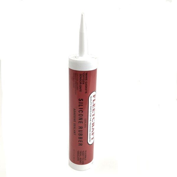 New Life Sealant, Adhesive, Silicone Rubber, White, 24-10.3 Oz Cartridges Per Carton - 1190162
