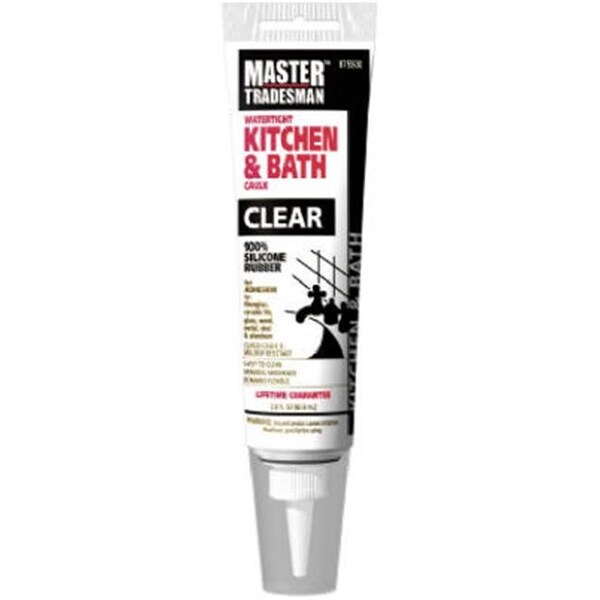 Momentive Perform Material Momentive Perform Material MT284 2.8 oz. Kitchen & Bath Caulk; Clear - 875500