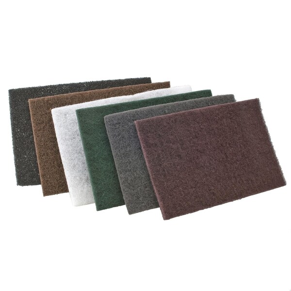 Cgw Abrasives Light Duty Premium Hand Pad, 9 in L, 6 in W W/Dia - 36285