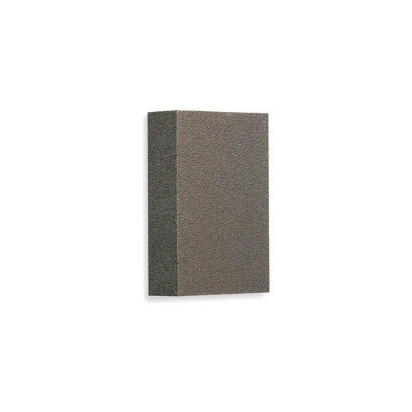 Norton Co SPONGES MULTISAND - Dual Angle, Size: 4-7/8in. x 2-7/8in. x 1in. Coated 4 Sides, GRIT: Fine/Medium - 076607-00935