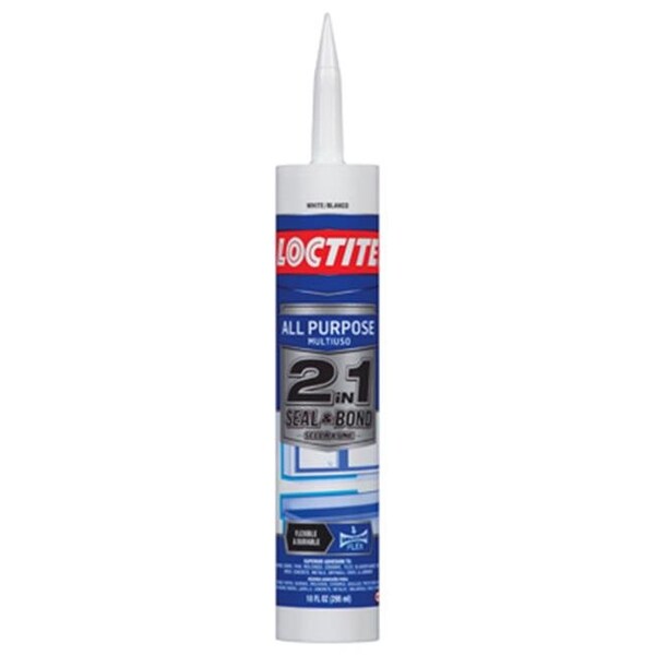 Henkel Henkel 1936440 Polyseamseal; 10 oz. White; 2 In 1 All Purpose Adhesive Caulk - 138175