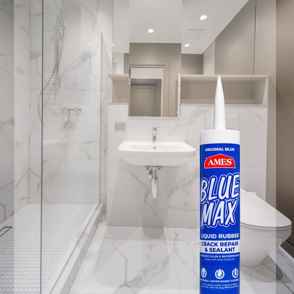 Ames Research Laboratories Ames Blue Max Liquid Rubber Waterproofer Sealant and Filler - Blue - BMX10TUBEBE