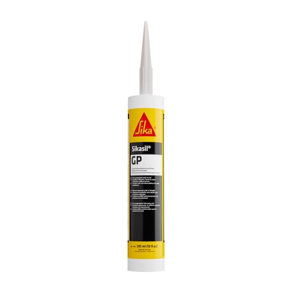 Usa Industrials 295 ml, Cartridge, Clear, Sikasil-GP - SIKA-432063