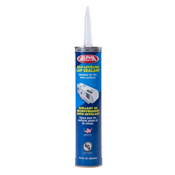 Lippert 1021 GREY UPC LOW VOC SELF LEVELING SEALANT - 10.3 OZ TUBE - 862147