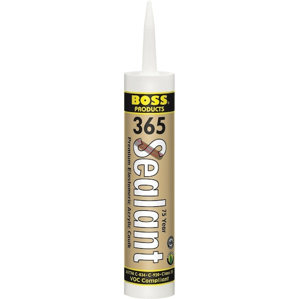 Accumetric 142348 75 Year Premium Elastomeric Sealant, White - A6A-142348