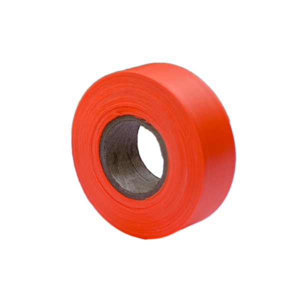 Bon Tool Flagging Tape, Glo Orange 150 Foot X 1 3/16", (12/Pkg) - 14-737