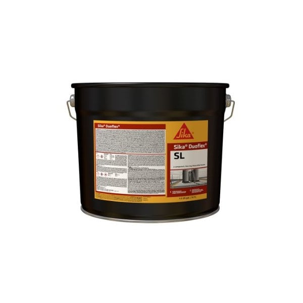 Sika Sika Duoflex SL 2-Component, Self-Leveling, Premium-Quality Polysulfide Sealant, 1.5 Gallon - 456282