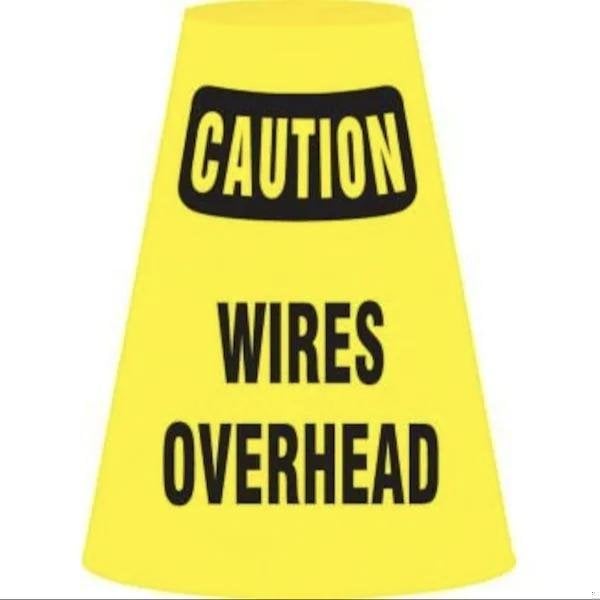 Accuform Traffic Cone Cuff Sleeve, For Use With Standard 18 in and 28 in High Traffic Cones - FBC914P