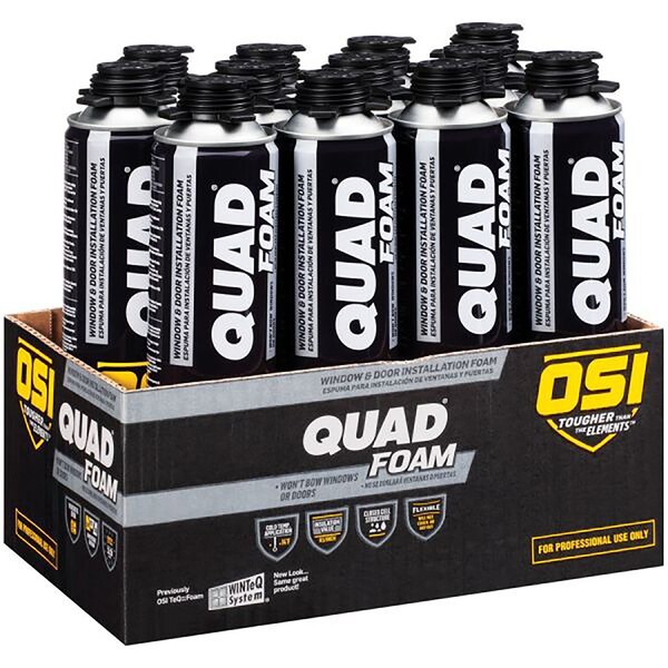 Osi OSI Quad Tan Foam Window and Door Foam Sealant 21.1 oz - 1866185