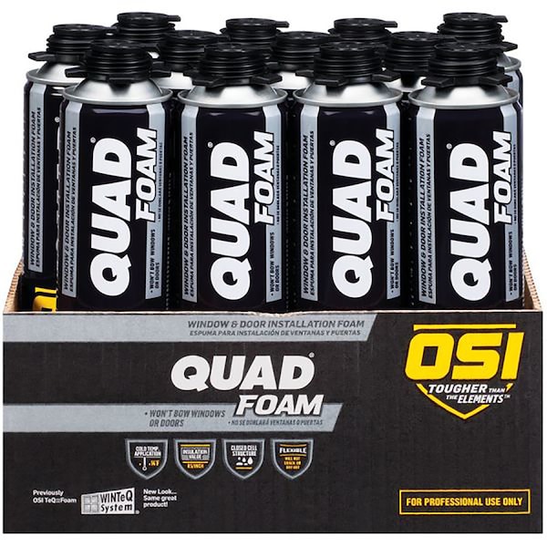 Osi OSI Quad Tan Foam Window and Door Foam Sealant 21.1 oz - 1866185