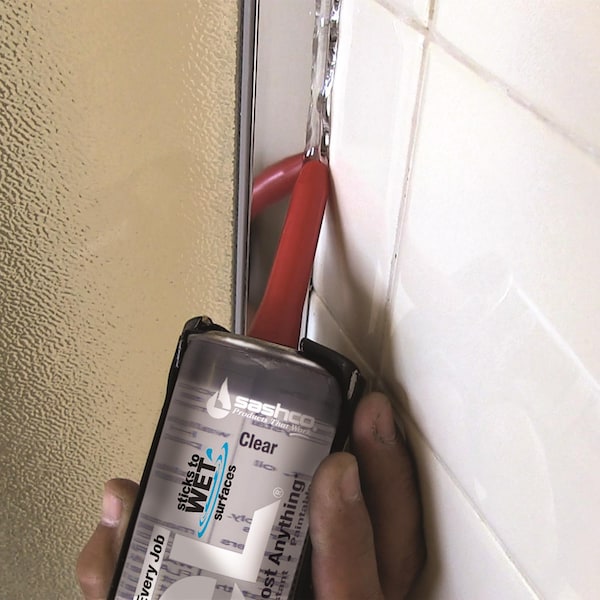 Lexel Sashco Lexel White Low VOC Synthetic Rubber All Purpose Caulk 5 oz - 13043
