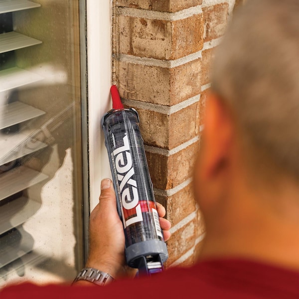 Lexel Sashco Lexel White Low VOC Synthetic Rubber All Purpose Caulk 5 oz - 13043