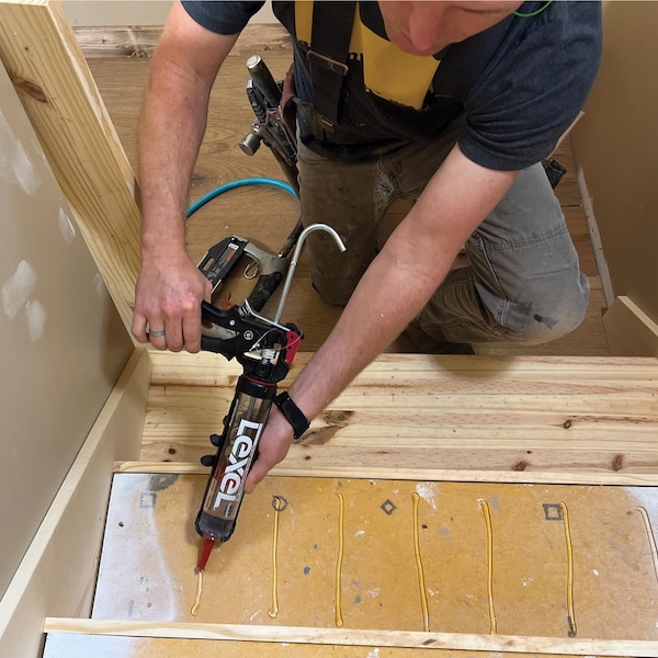 Lexel Sashco Lexel White Low VOC Synthetic Rubber All Purpose Caulk 5 oz - 13043