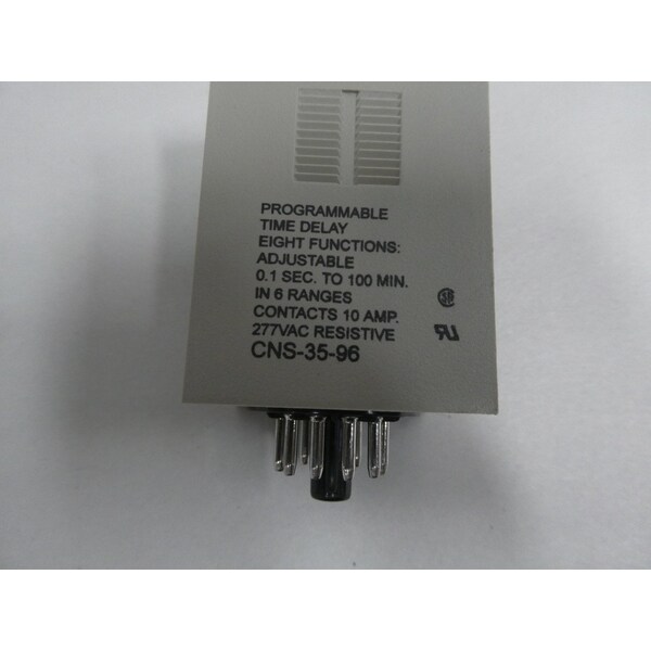 0.1SEG A 100MIN 24-240V-CA 24-240V-CC RELÉ DE RETARDO DE TIEMPO - CNS-35-96