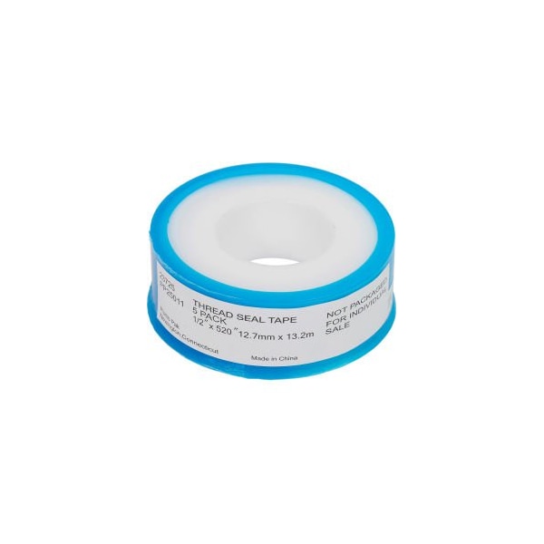 Keeney Mfg Plumb Pak Thread Sealant Tape, 1/2" x 520" - Pkg Qty 5 - PP25011