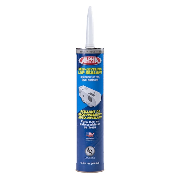 Lippert 1021 BEIGE UPC LOW VOC SELF LEVELING SEALANT - 10.3 OZ TUBE - 862148