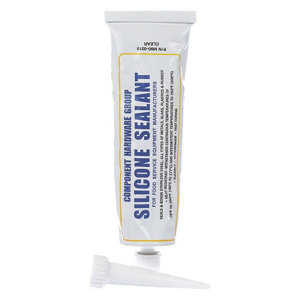 Component Hardware Clear Silicne Sealnt Squeeze Tub, 3.0 oz. - M90-0310