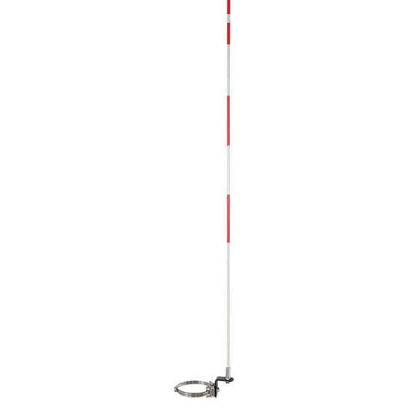 Zoro Select Fiberglass Utility Marker, 6 ft., Fibrglss - 2673-00031