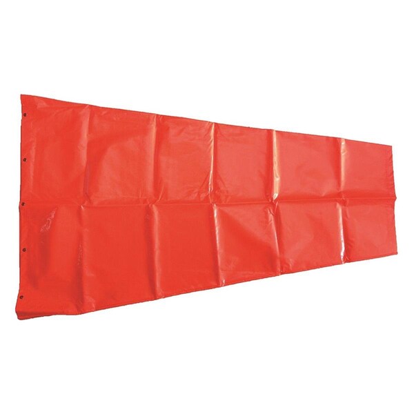 Cortina Safety Products 8'L, 18"-dia.-Throat Wind Sock Replacement - 3LWE9A