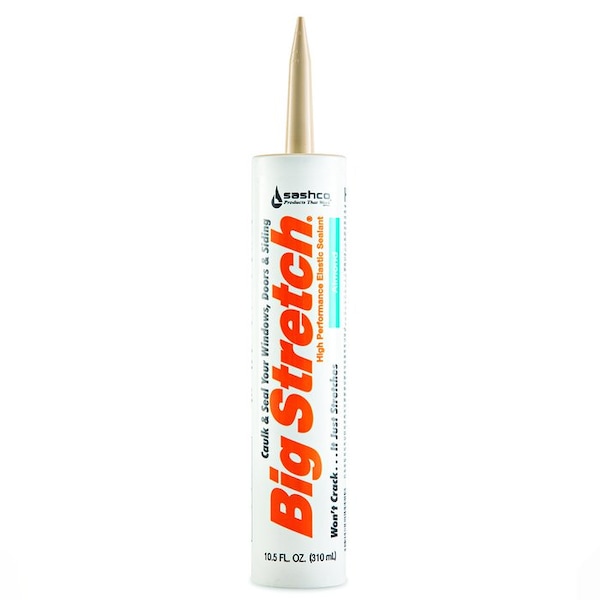 Big Stretch 10.5 Oz Sashco 10002 Almond Big Stretch WB Elastomeric Sealant - 10002